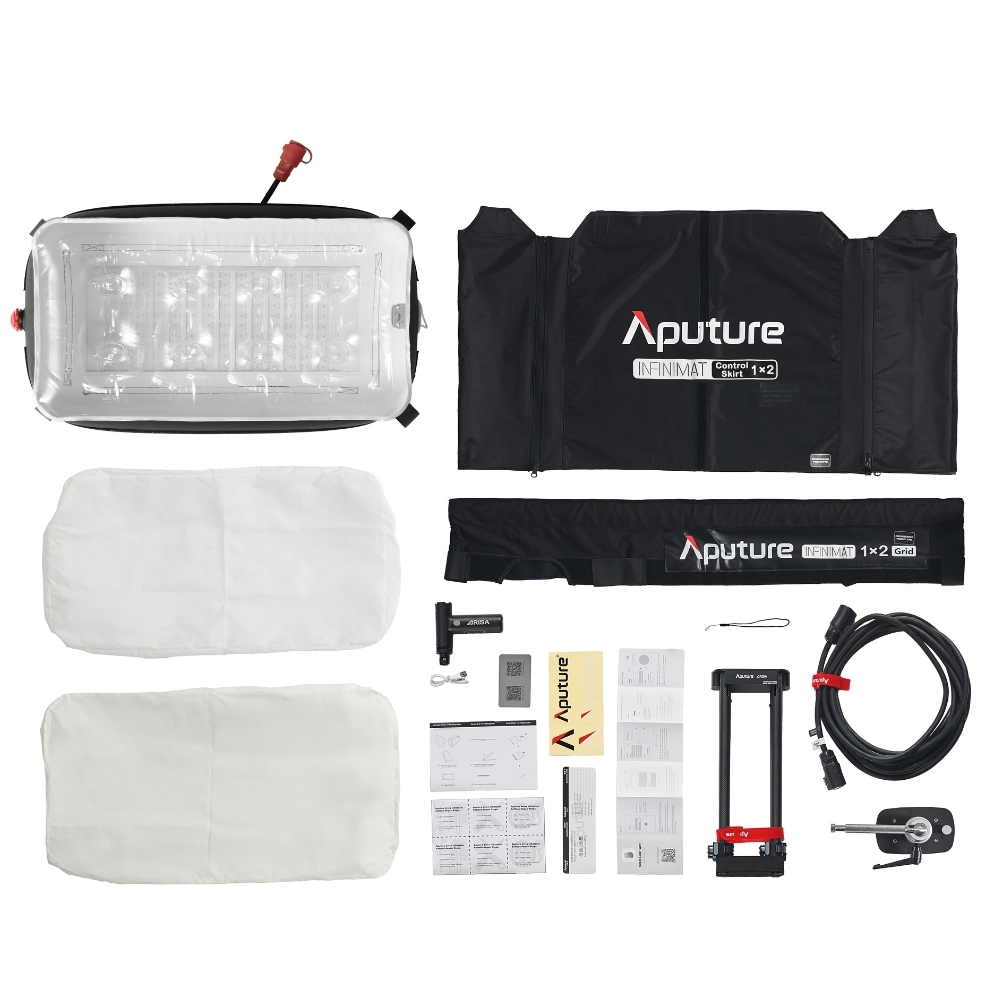 Aputure INFINIMAT LED & Clear Softbox Pack 1x2