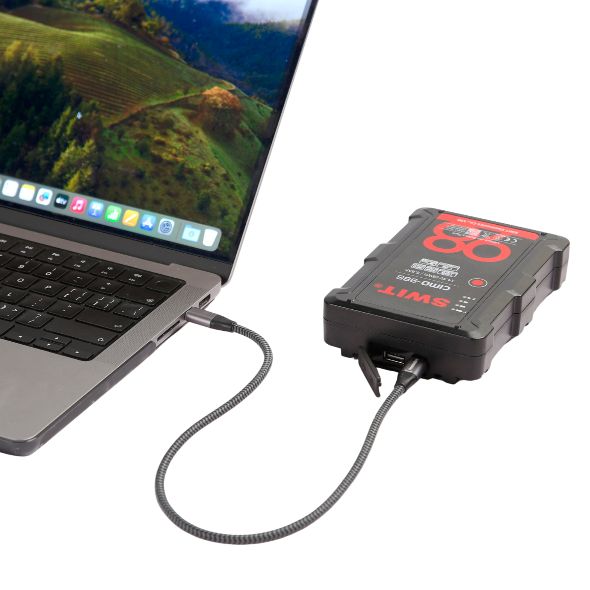 SWIT CIMO-98S  98Wh USB-C Slim Cine V-mount Battery