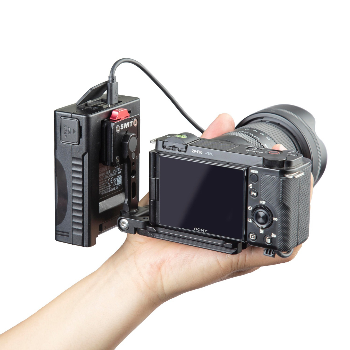 SWIT TA-T10S Transformable Arca Swiss Plate with V-Mount