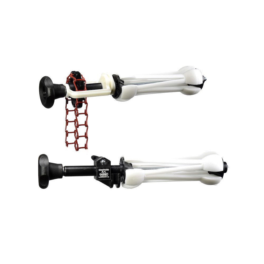 Manfrotto 046MCR Hintergrund Halterung + Metallkette, rot
