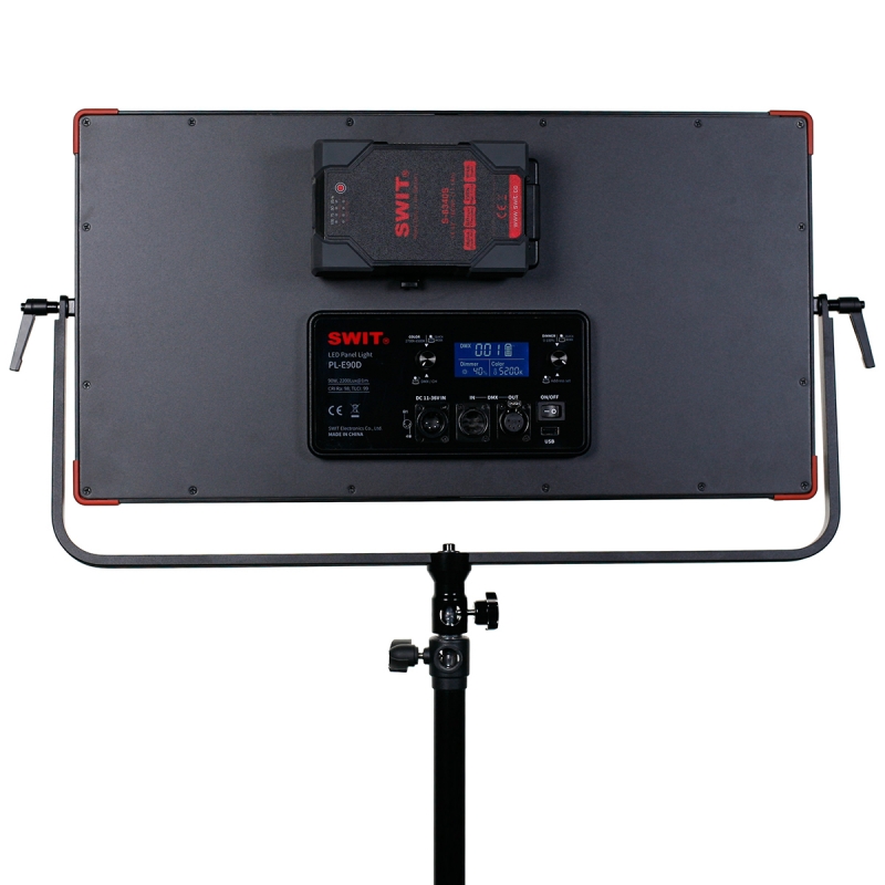 SWIT PL-E90D LED Softlight 90W, 2200lx, V-Mount, DMX 2