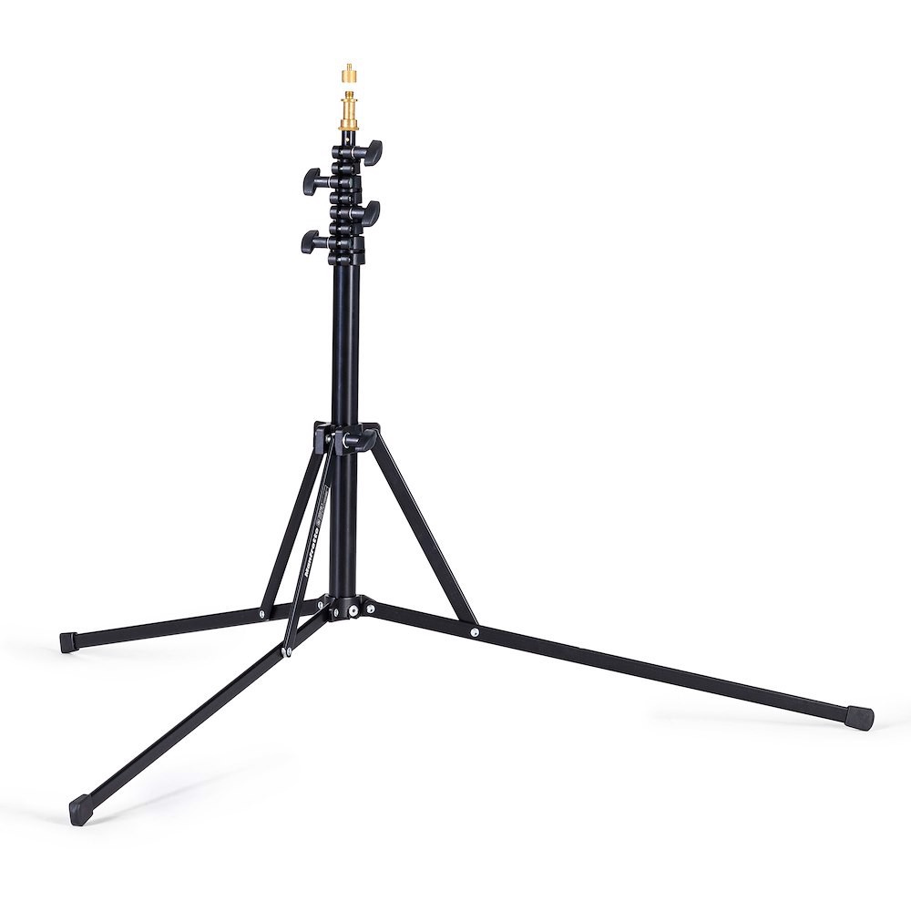 Manfrotto 5001B Nano Alu Lampenstativ, schwarz