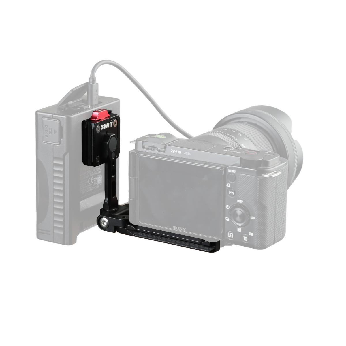 SWIT TA-T10S Transformable Arca Swiss Plate with V-Mount