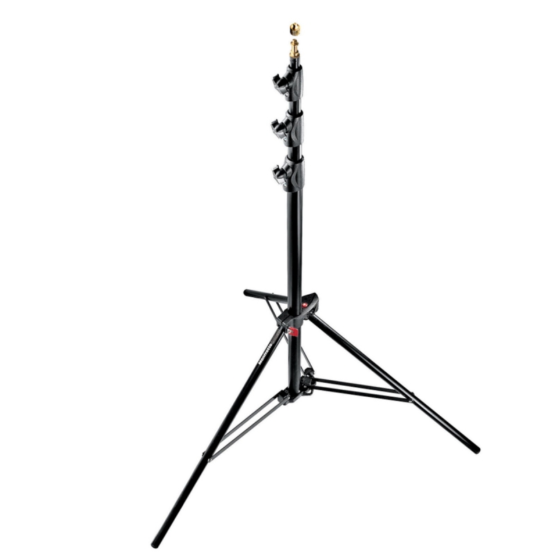 Manfrotto 1004BAC-3 3er-Set Lampenstativ Master schwarz mit Luftfederung 2