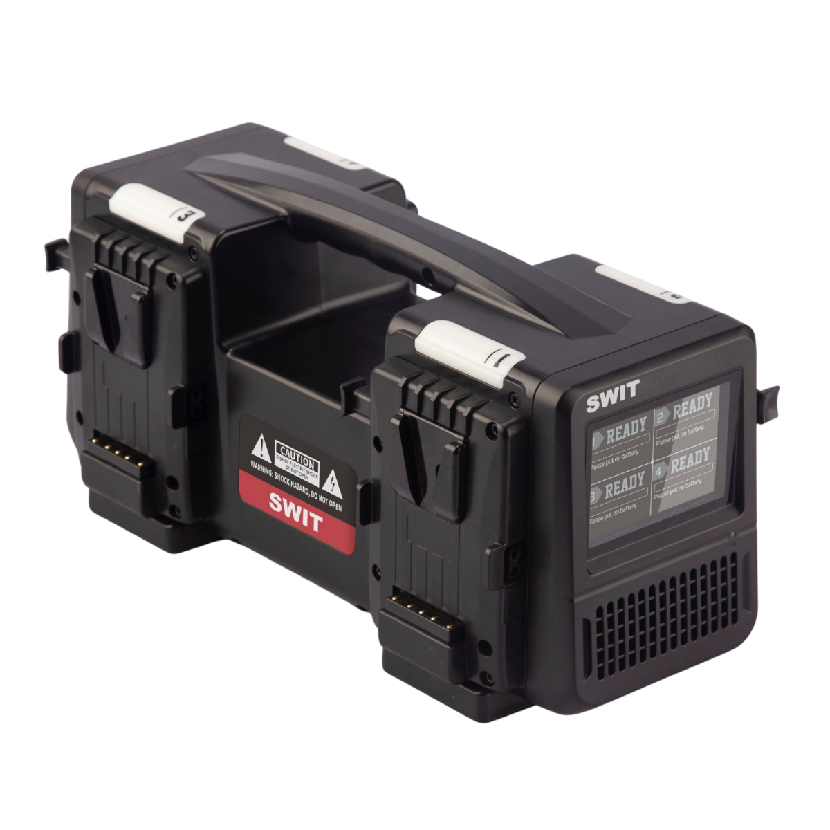 Swit PC-461S 4x100W Super Fast V-Mount Ladegerät Swit PC-461S 4x100W Super Fast V-Mount Ladegerät