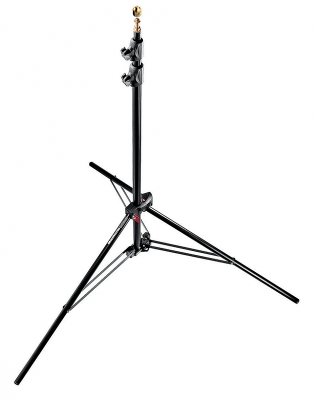Manfrotto 1052BAC Compact Alu Lampenstativ mit Luftfederung