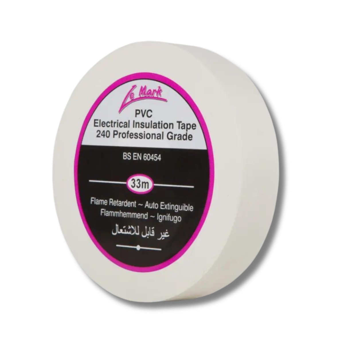 Le Mark PVC Electrical Insulation Tape 19mm x 33 Meter