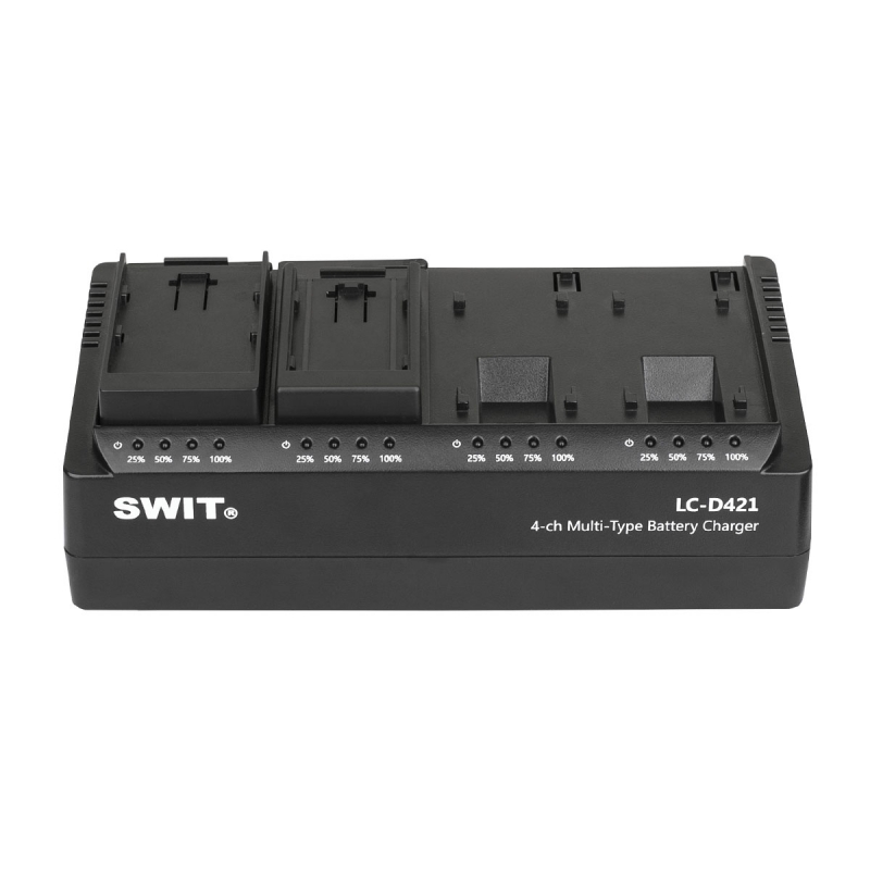 SWIT LC-D421 BODY 4-CH DV Ladegerät (ohne Akkuplatten)