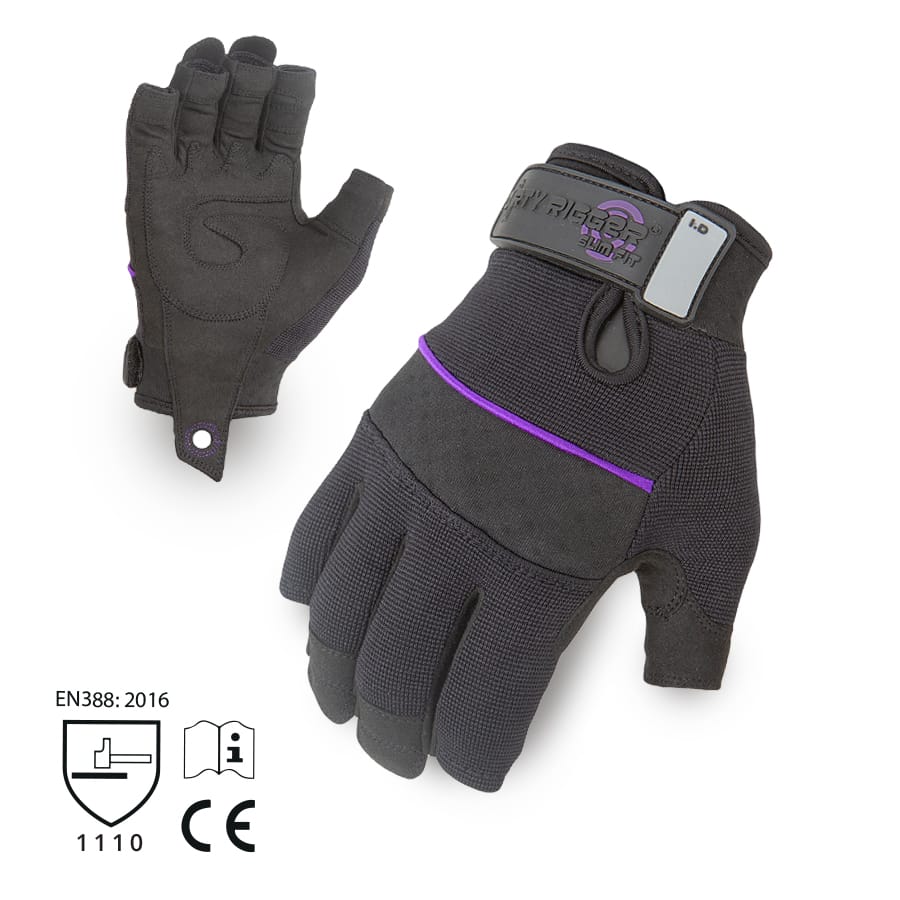 Dirty Rigger SlimFit™ Rigger Glove (Fingerless)