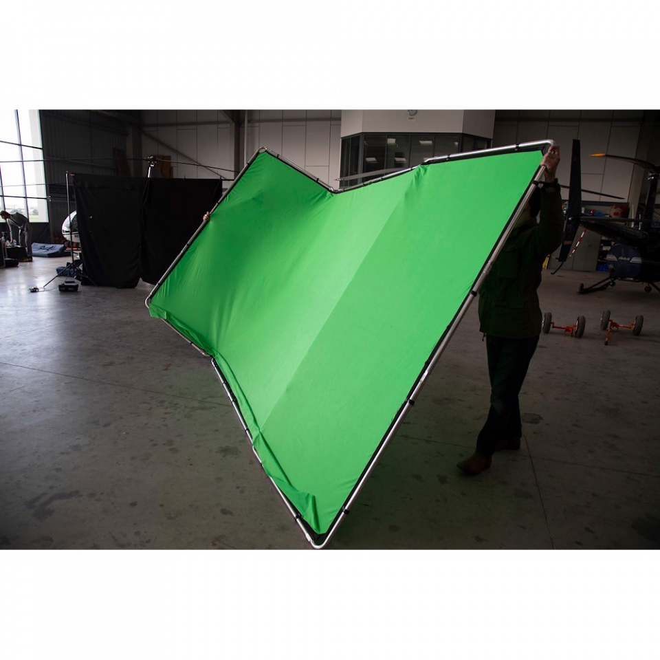 Lastolite LB7622 Panorama Hintergrund (ChromaKey Grün) 6