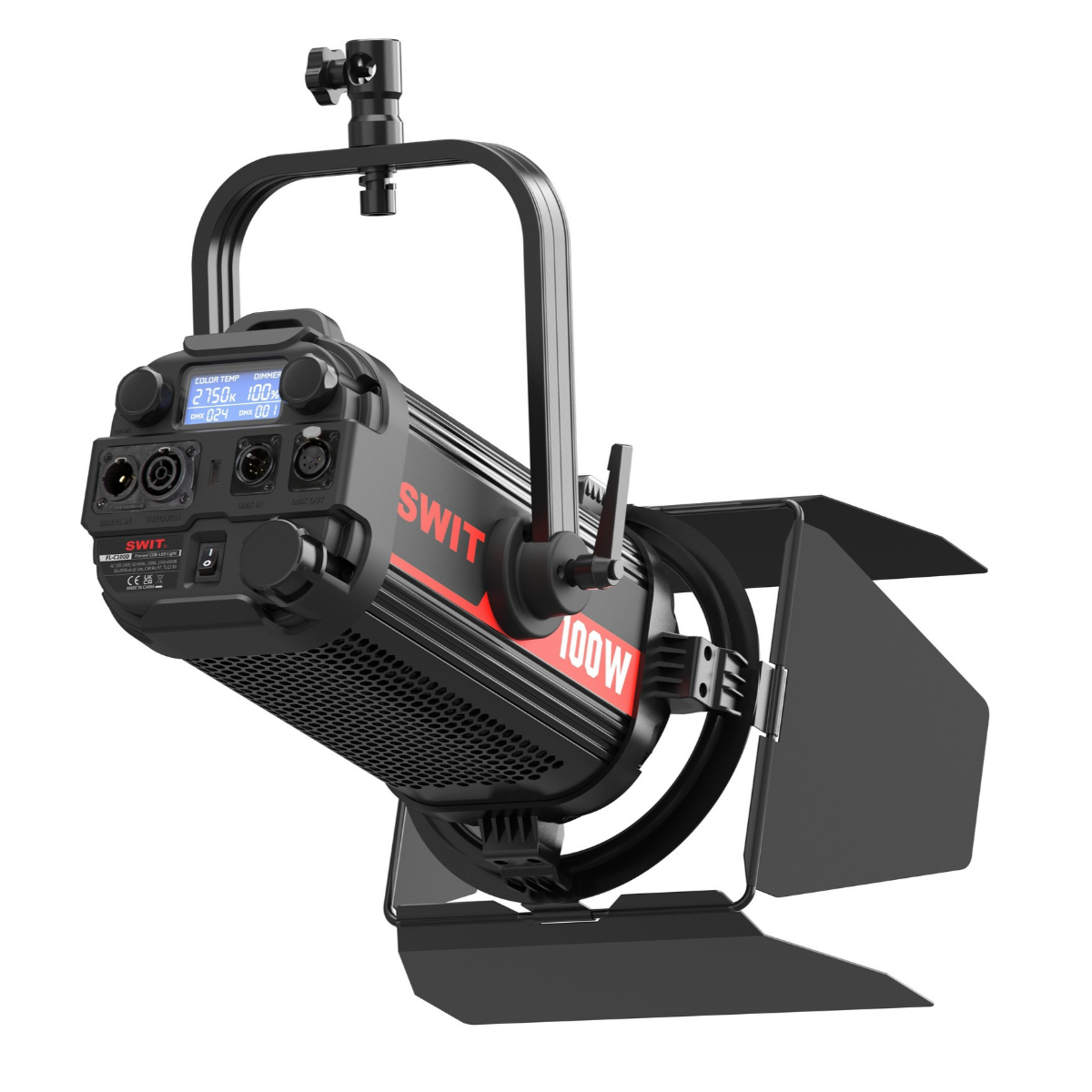 SWIT FL-C100D  100W Bi-color Fanless Studio Fresnel Light