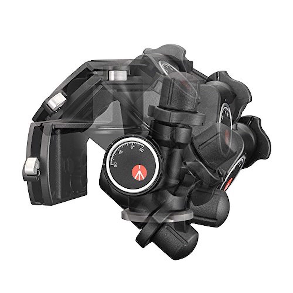 Manfrotto 410 Junior Getriebeneiger mit Drehknöpfen 5