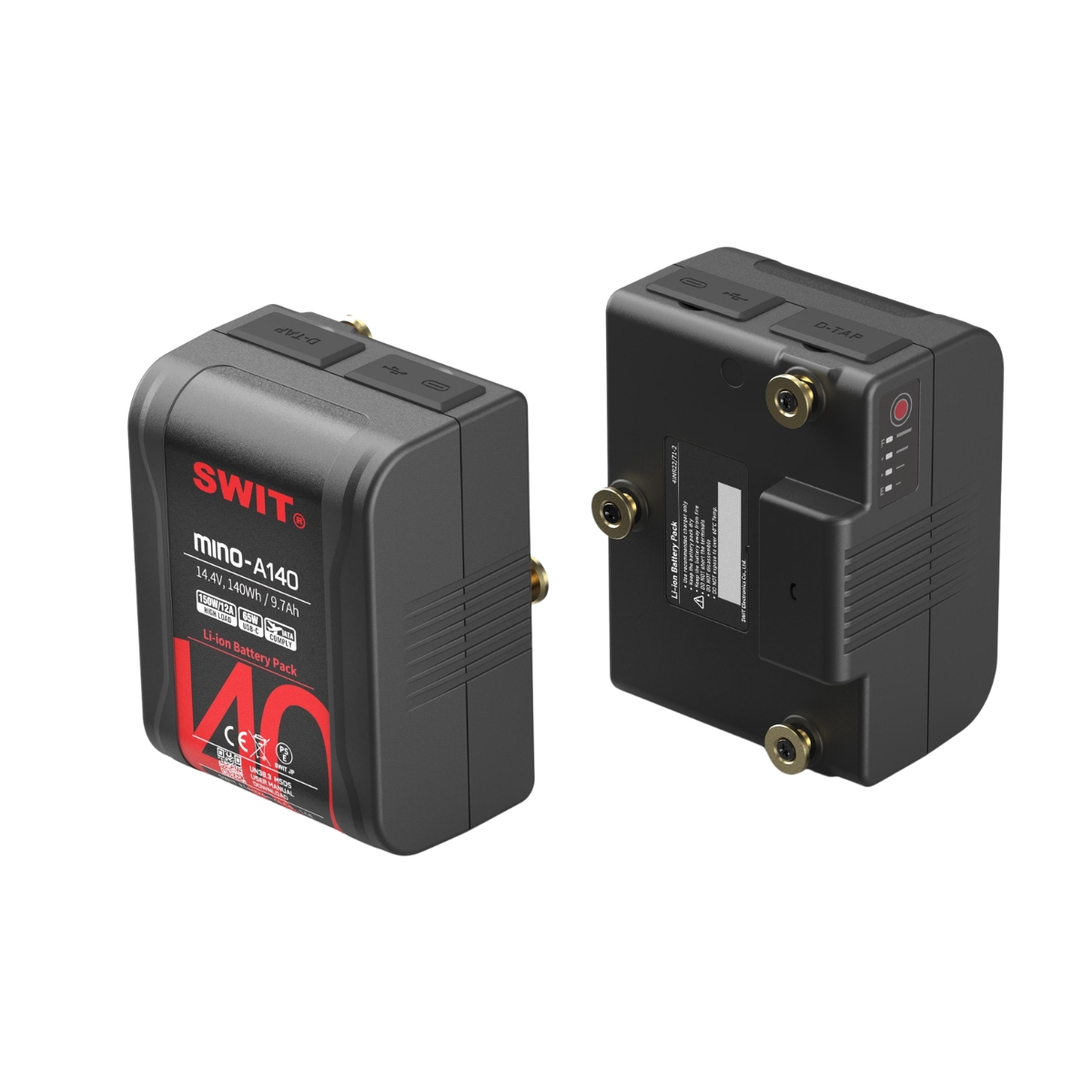 SWIT Mino-A140  140Wh Pocket Gold Mount Battery Pack