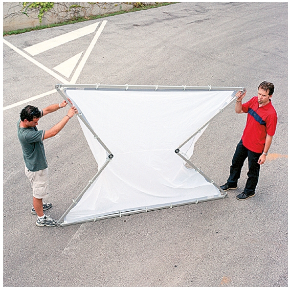 Avenger H2006 Fold Away Frame w/Ears 183 x 183 cm 3