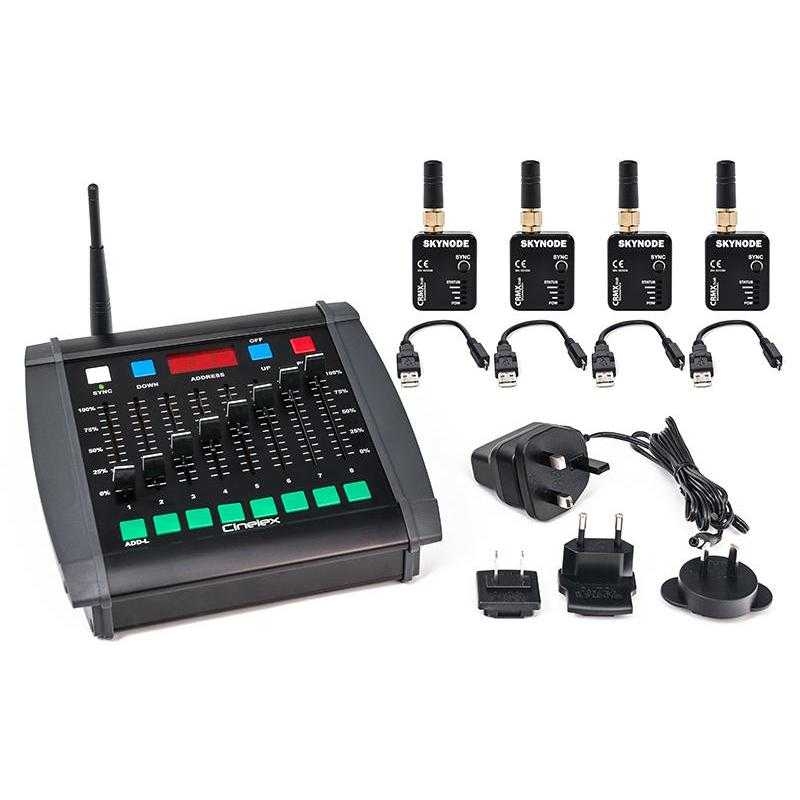 Cinelex Wireless DMX Starter Pack 