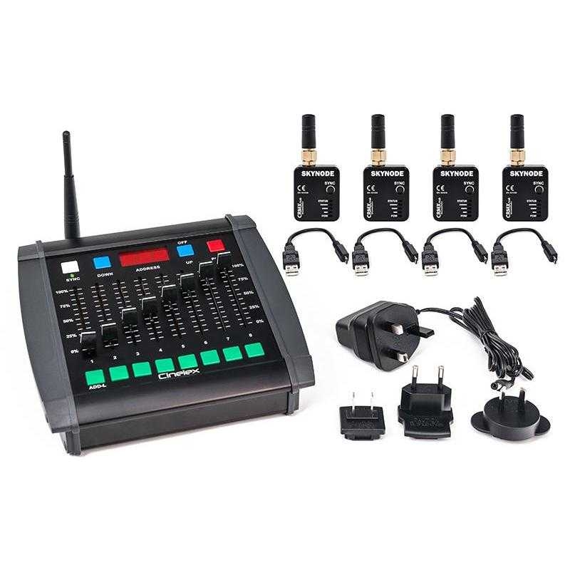 CINELEX Wireless DMX Starter Pack CINELEX Wireless DMX Starter Pack