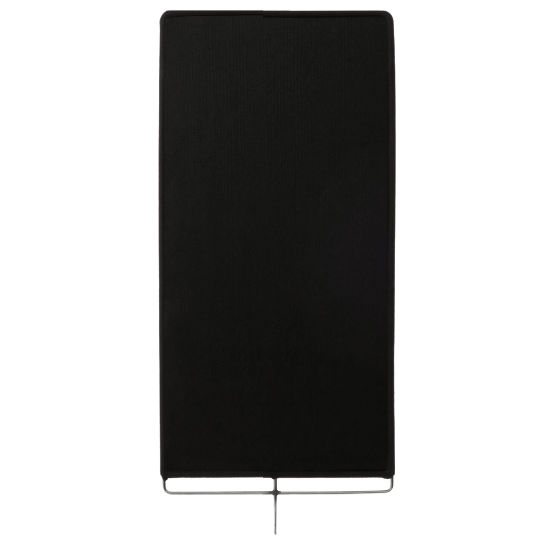 TRP Worldwide 24" x 48" (60cm x 120cm) Flag Heat Cloth Black Duvetyne