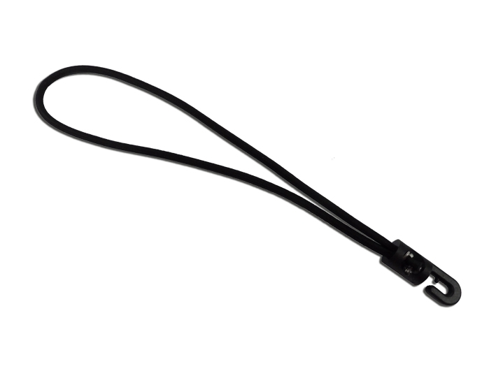 Bungee Cord schwarz 25 cm