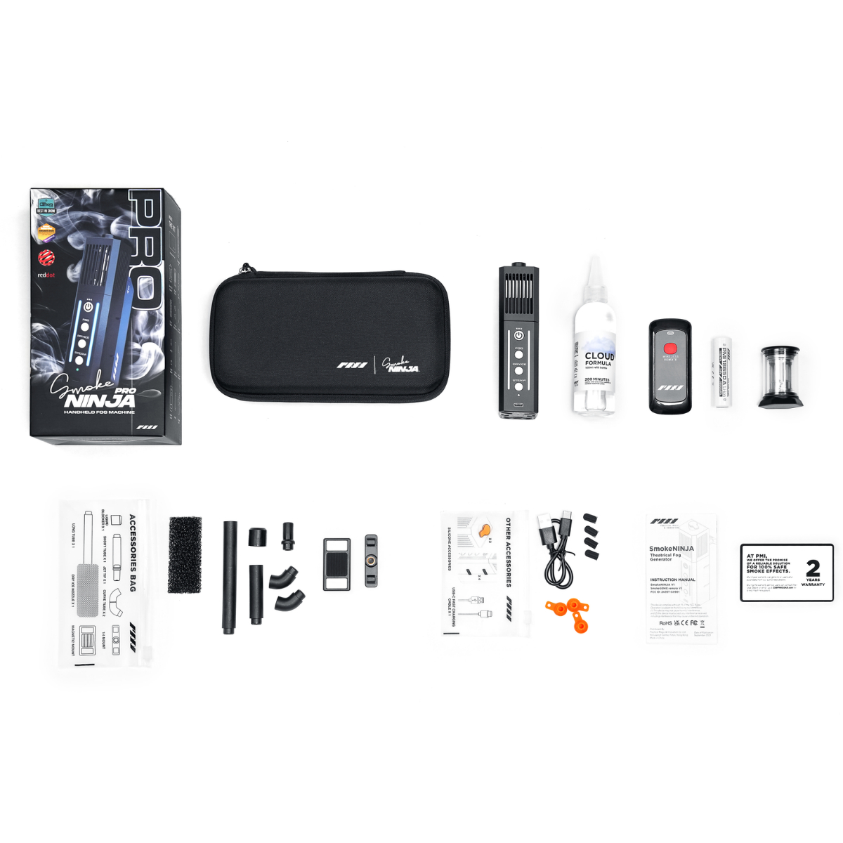 PMI SmokeNINJA PRO Fog Machine Kit