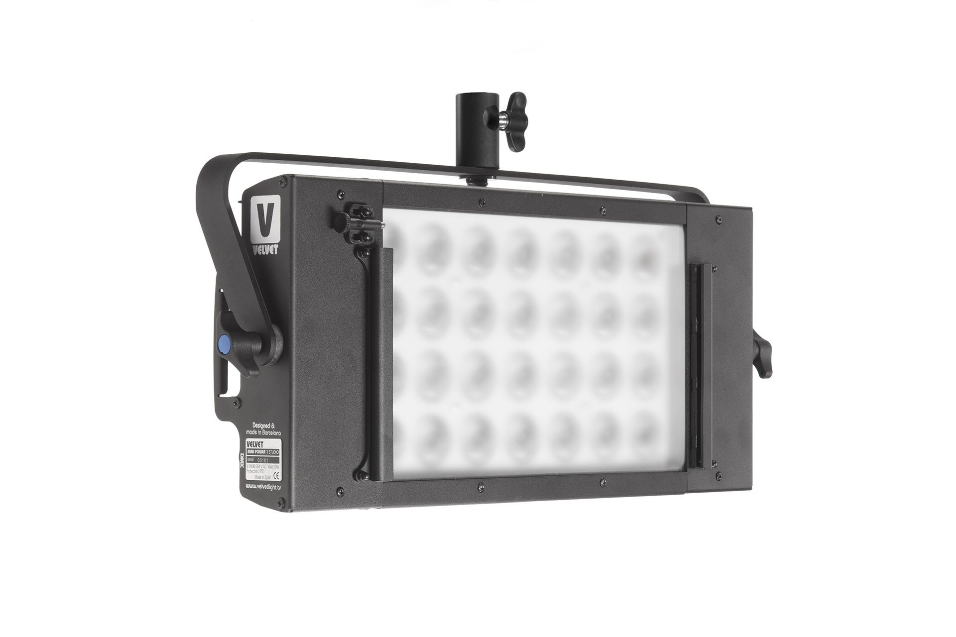 VELVET Mini 1 Studio Power dustproof LED panel with builtin AC PSU (without yoke) 4