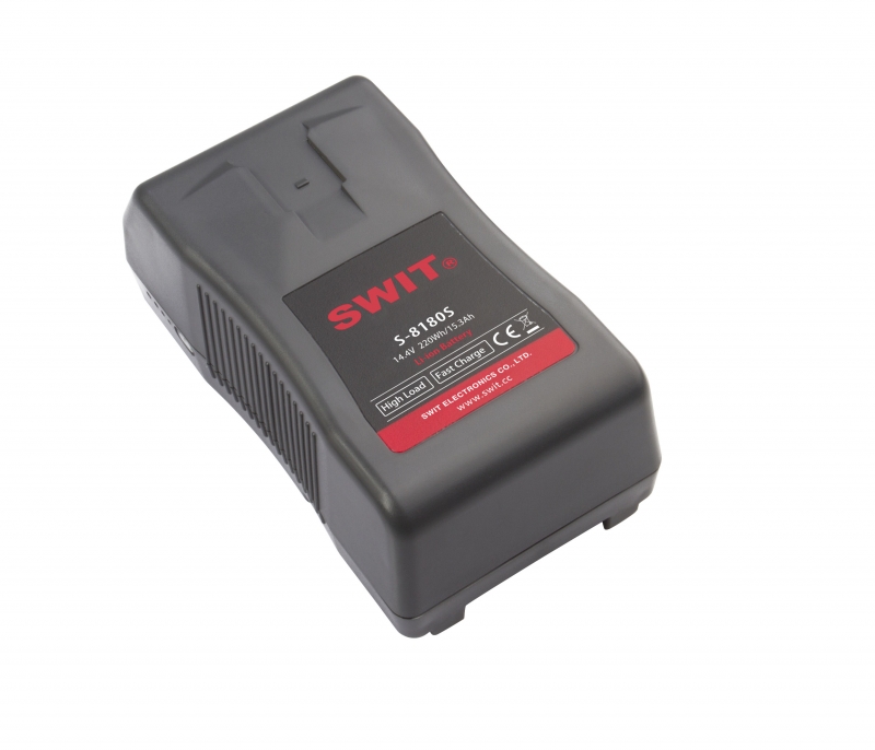 SWIT S-8180S V-Mount Akku 220Wh High Economic Battery SWIT S-8180S V-Mount Akku 220Wh High Economic Battery