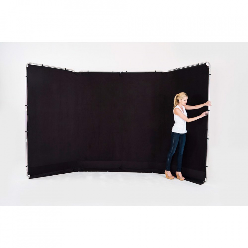 Lastolite LB7621 Panorama Hintergrund (Schwarz) 6