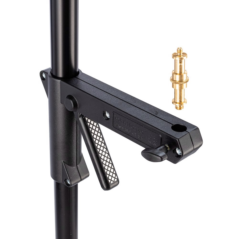 Manfrotto 231B Stativ mit Rollen und Gleitträger, schwarz 4