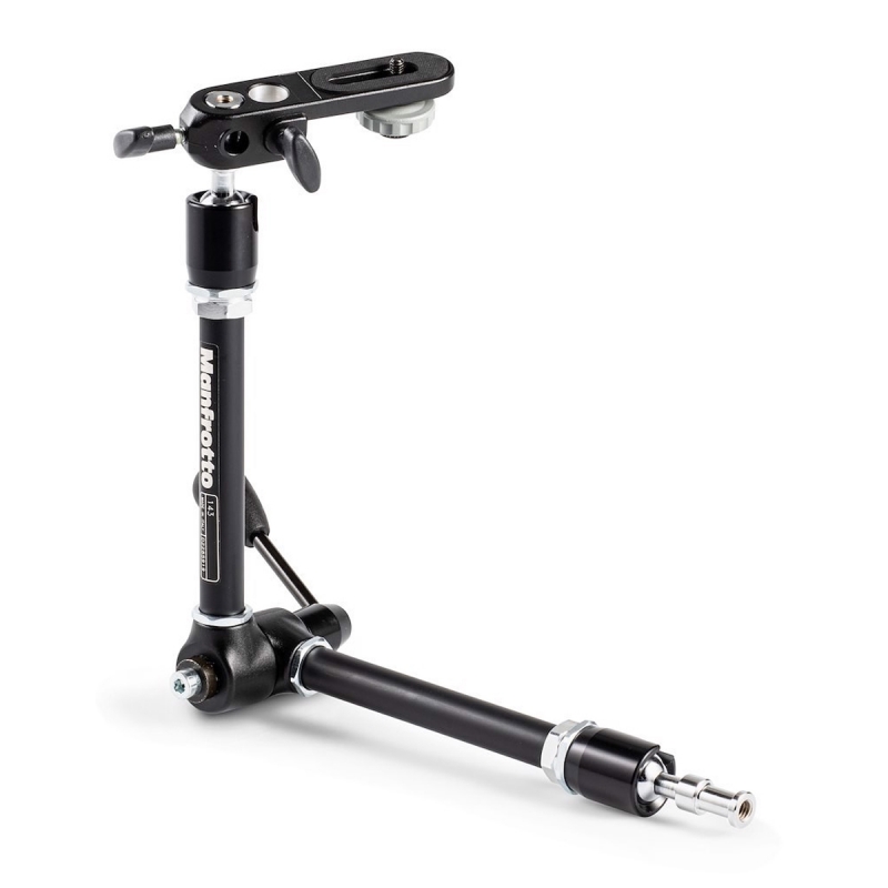 Manfrotto 143A Magic Arm mit Kameraschiene Manfrotto 143A Magic Arm mit Kameraschiene