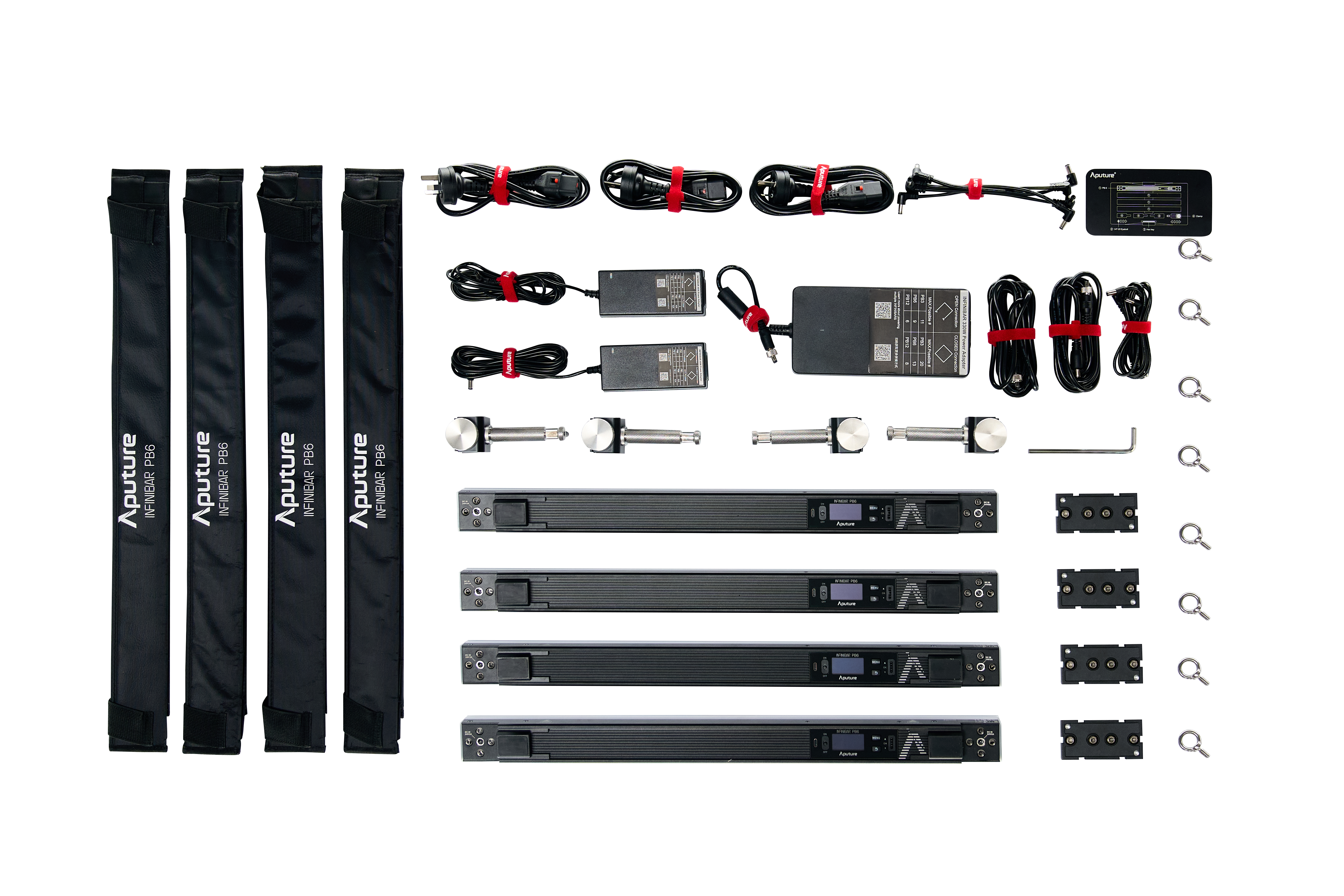 Aputure INFINIBAR PB6 4-Light Kit  2