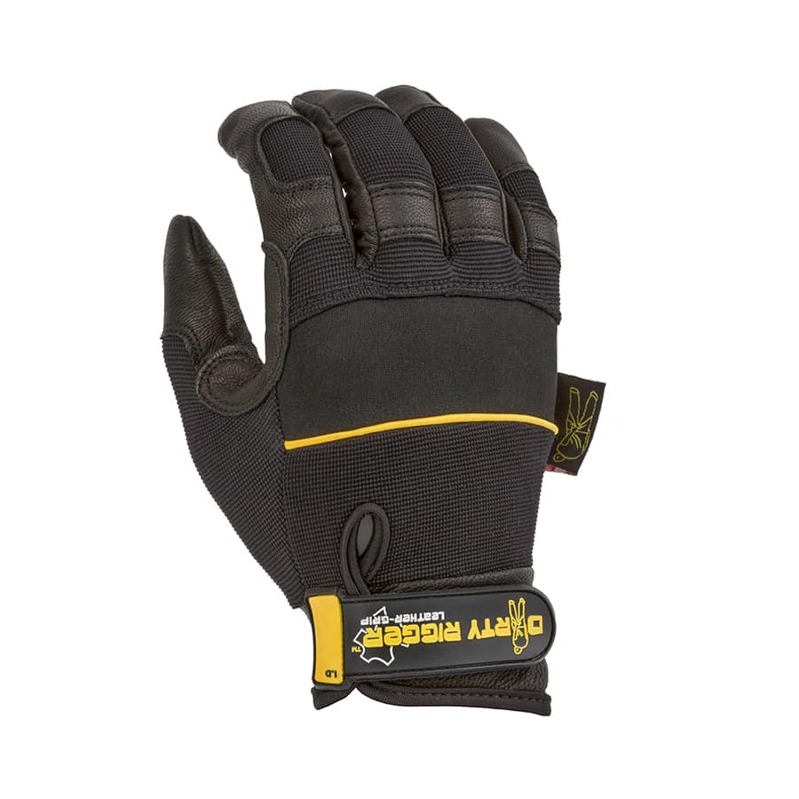 Dirty Rigger Leather Grip™ Heavy Duty Rigger Glove 2