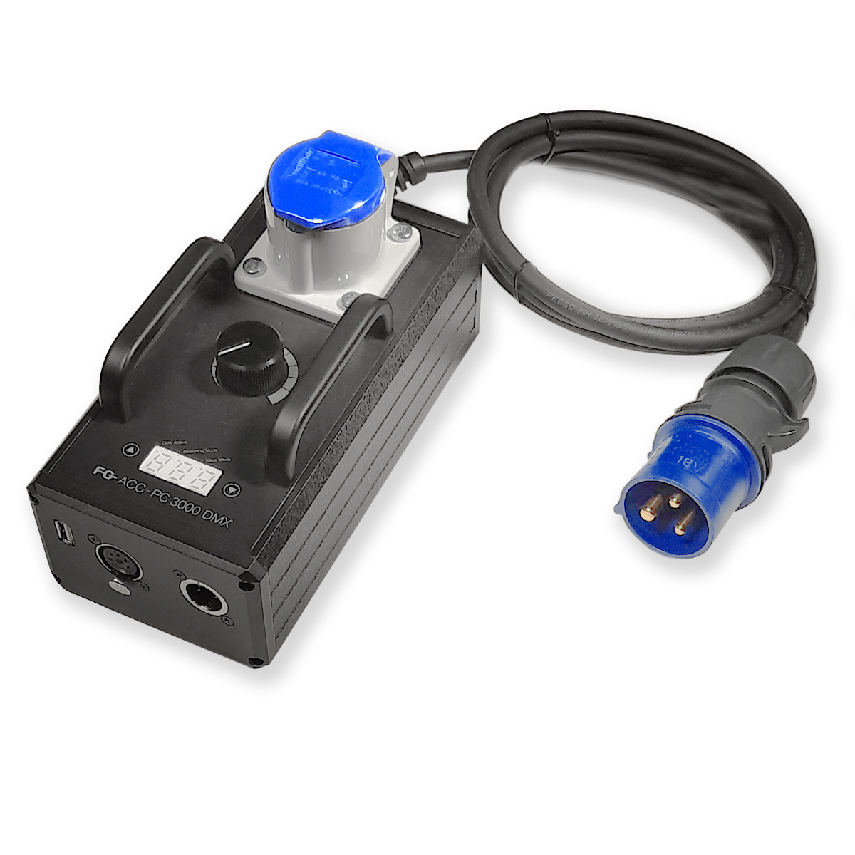 SASSE DMX-Dimmer (CEE) 3000W für ohmsche Verbraucher SASSE DMX-Dimmer (CEE) 3000W für ohmsche Verbraucher