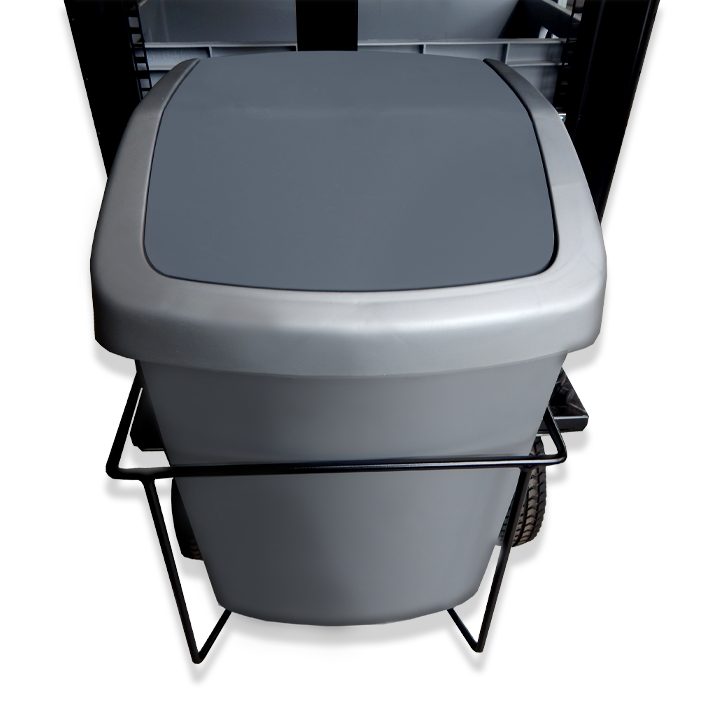 HIL-TOOLs Mülleimer inkl. Halter für Desinfektions-Station HIL-TOOLs Mülleimer inkl. Halter für Desinfektions-Station