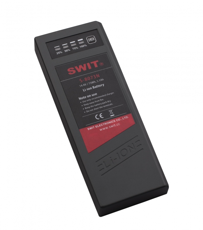 SWIT S-8073N 73Wh NP-1 Akku mit 2xD-Tap SWIT S-8073N 73Wh NP-1 Akku mit 2xD-Tap