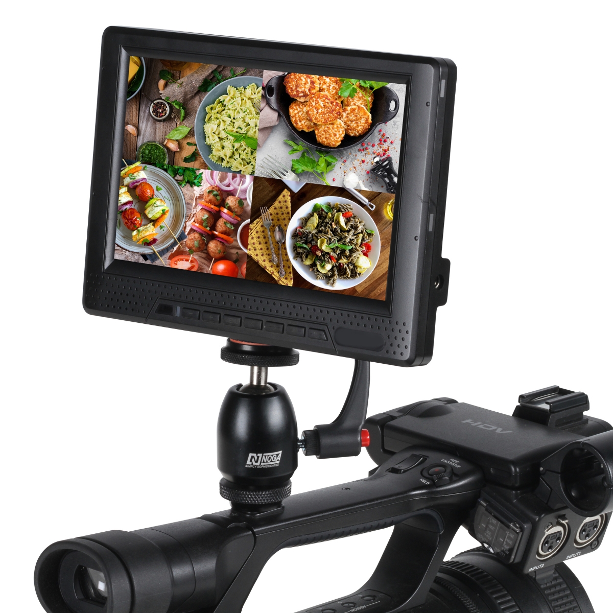 Noga SJ1001 Micro Kugelkopf ¼" - 20 Int. 2