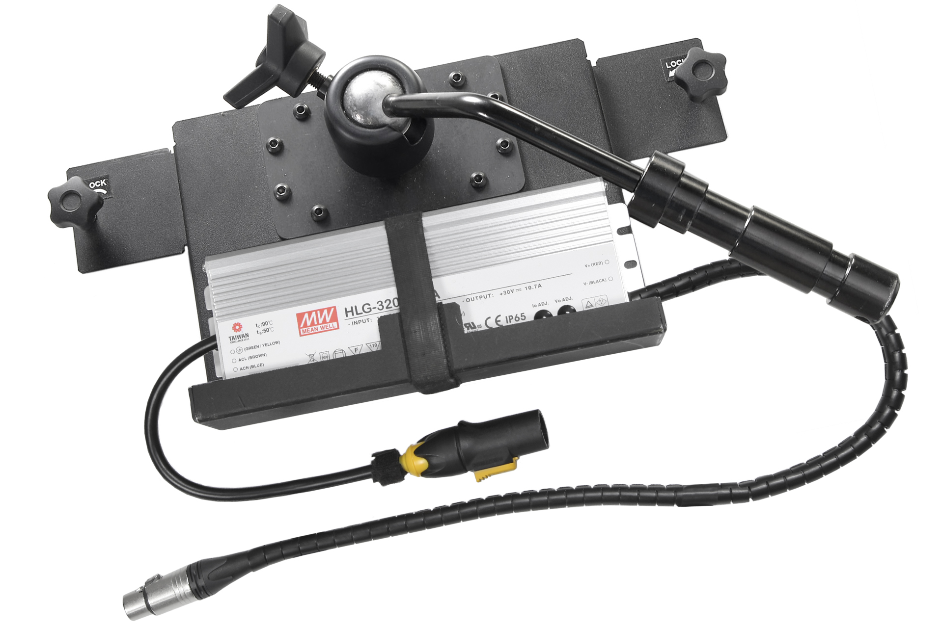 VELVET Center mount + AC PSU for VL4 VELVET Center mount + AC PSU for VL4