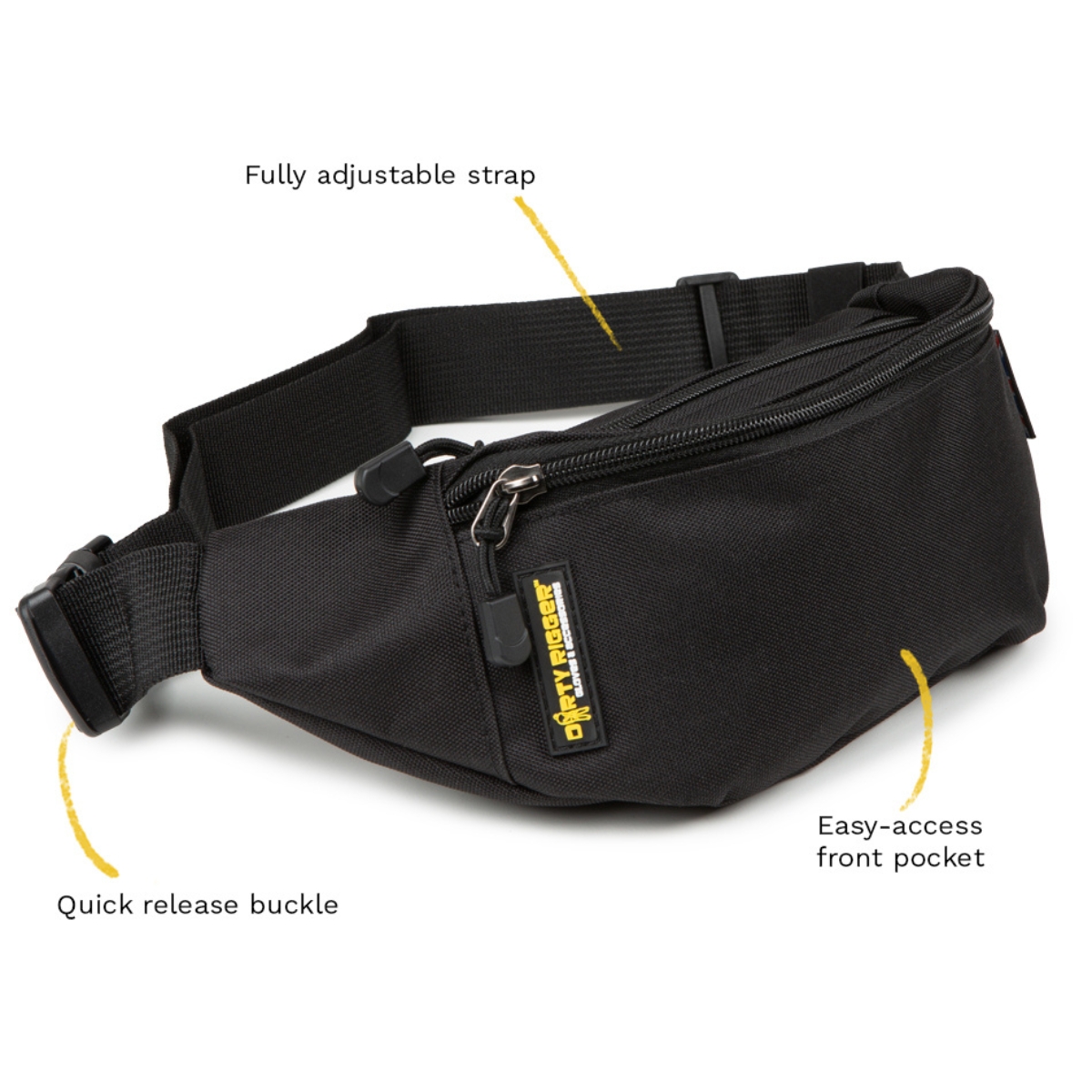 Dirty Rigger Cross-Body/Belt Bag 5