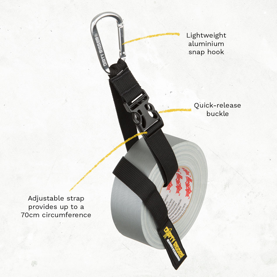 Dirty Rigger Gaffer Tape Halter 2