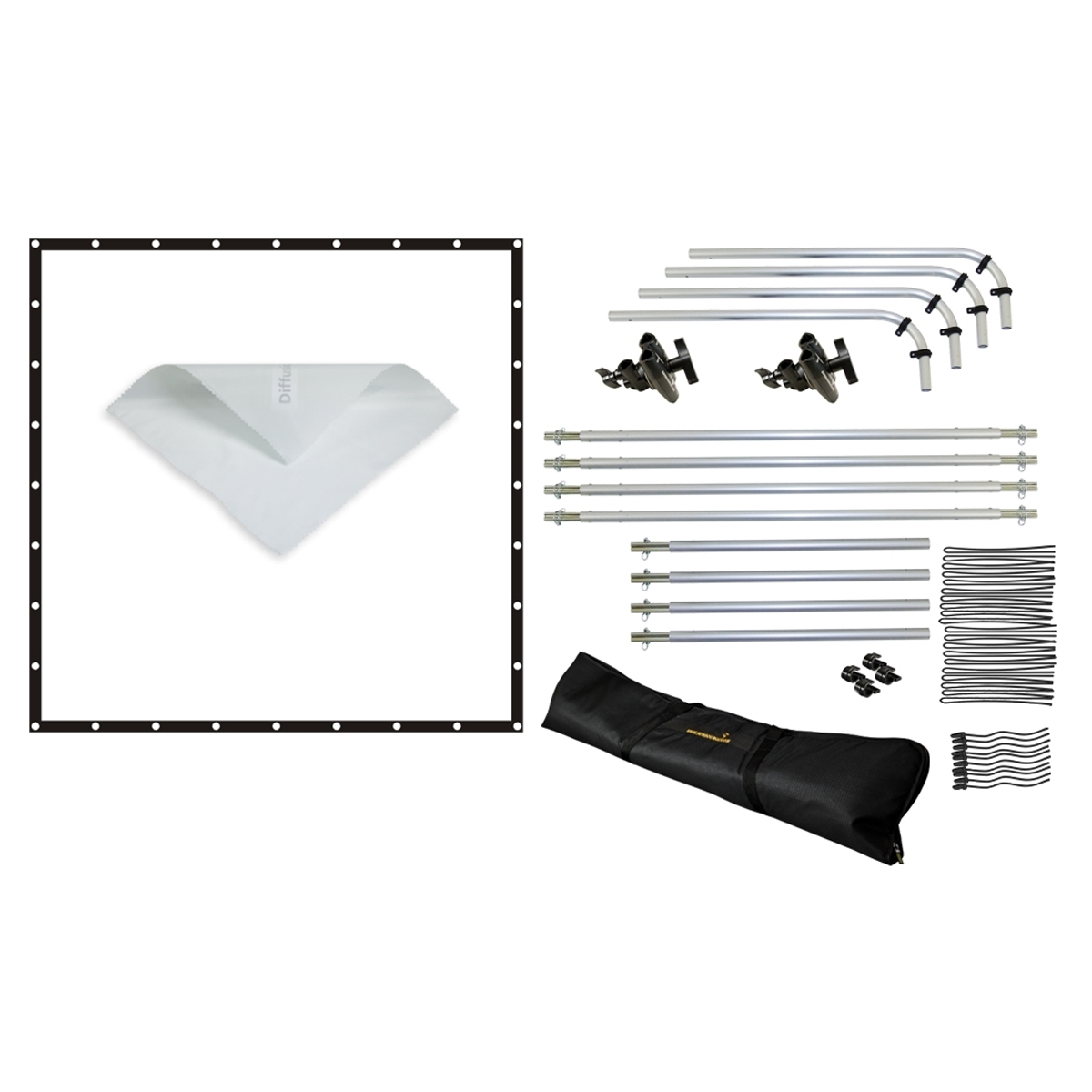 Sunbounce STARTER-KIT SUN-SCRIM 8x8 Diffuser WHITE ARTIFICIAL SILK -2/3