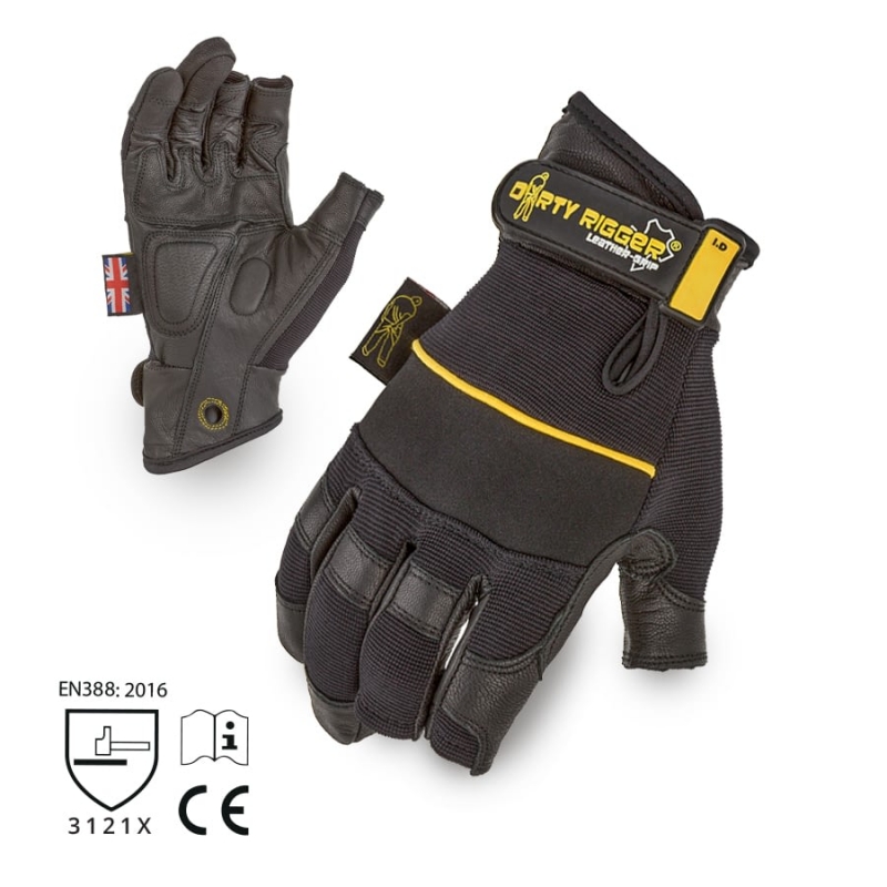 Dirty Rigger Leather Grip™ Framer (V2) Heavy Duty Rigger Glove