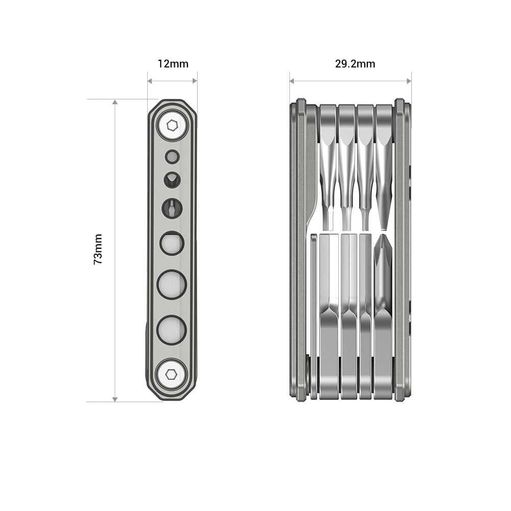 SmallRig TC2713  Universal 9-in-1 Folding Multi-Tool Kit für Videofilmer