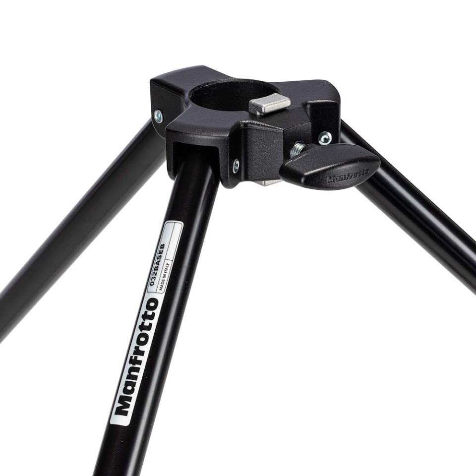 Manfrotto 032BASEB Stativbasis schwarz  für Autopole 5 Manfrotto 032BASEB Stativbasis schwarz  für Autopole 5