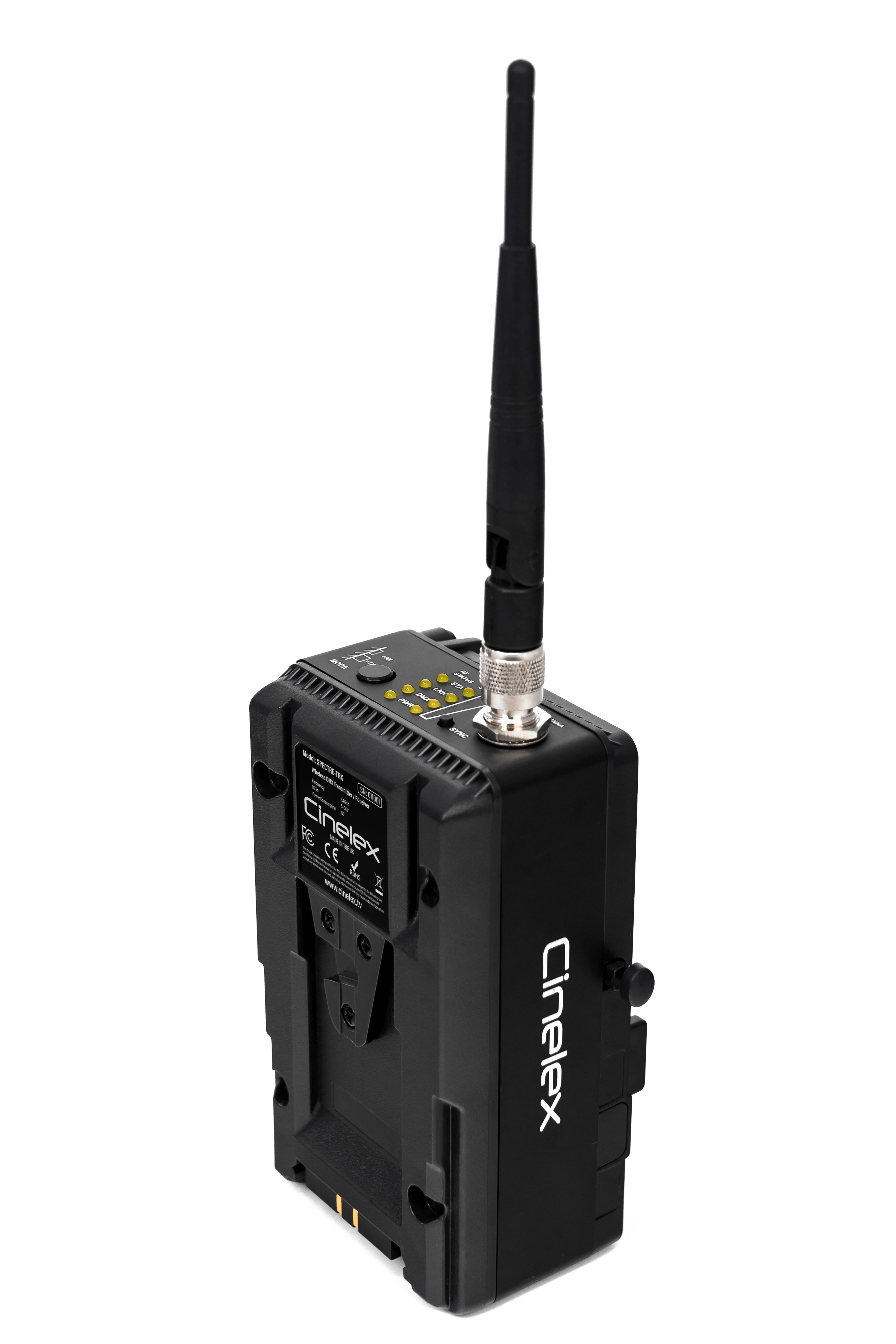 CINELEX TRX Wireless DMX Transmitter & Receiver (V-MOUNT) 6