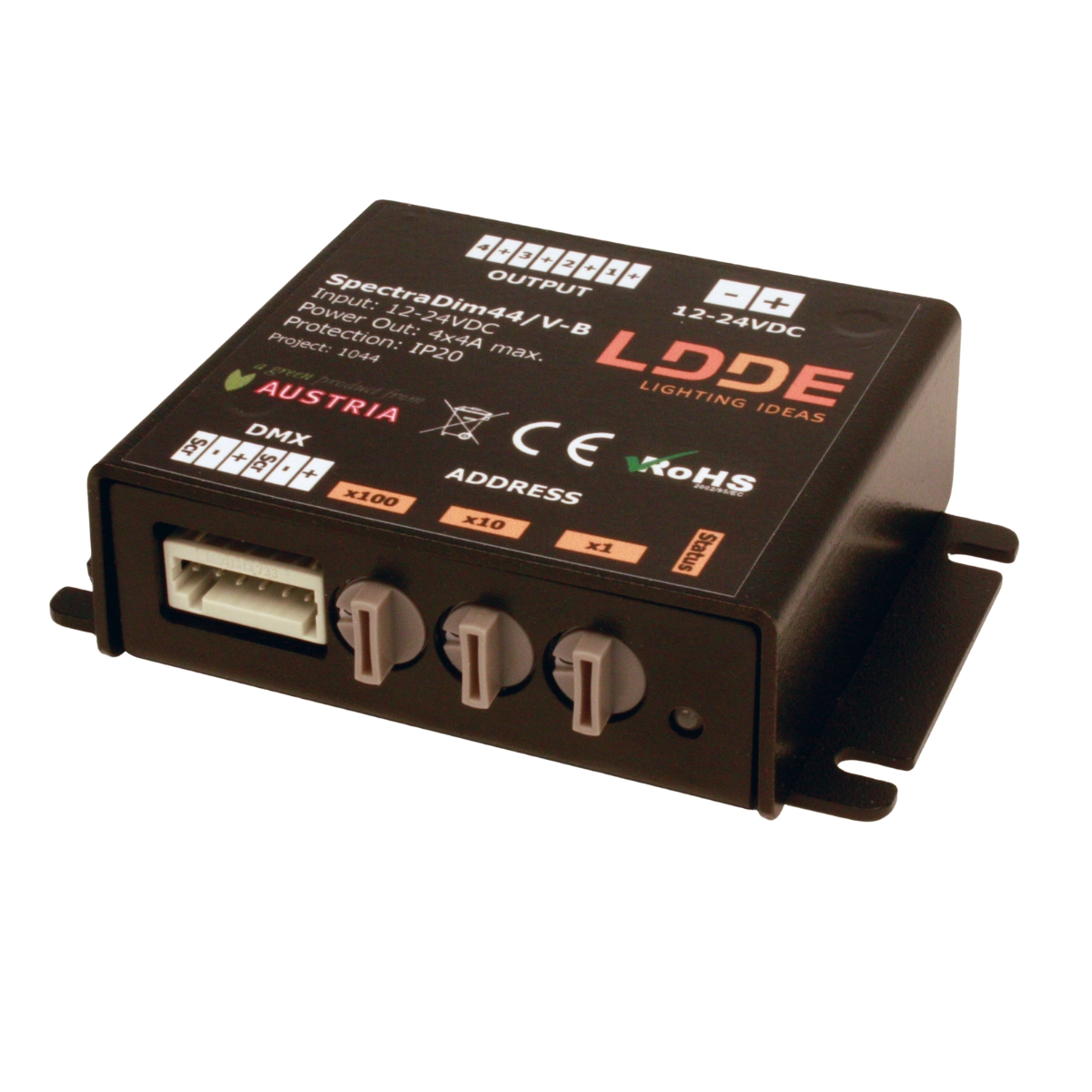 LDDE SpectraDim44/V-B  4-Kanal DMX LED Stripe Dimmer 2