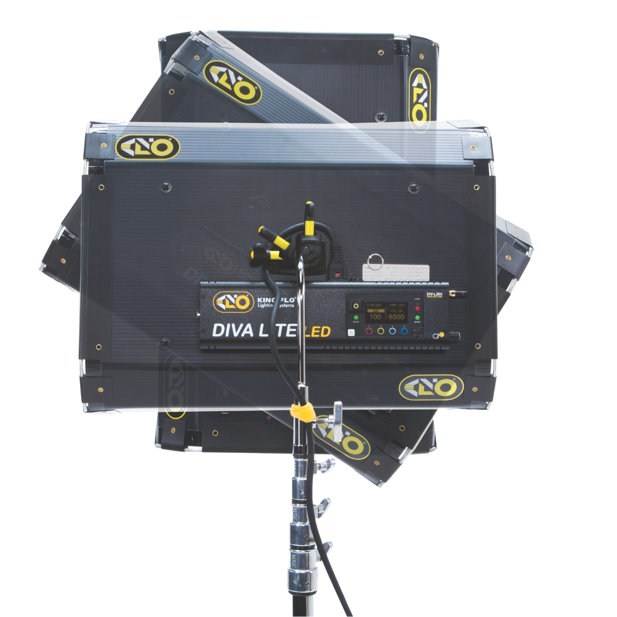 KinoFlo Diva-Lite LED 20 DMX Kit mit Travel Case 5