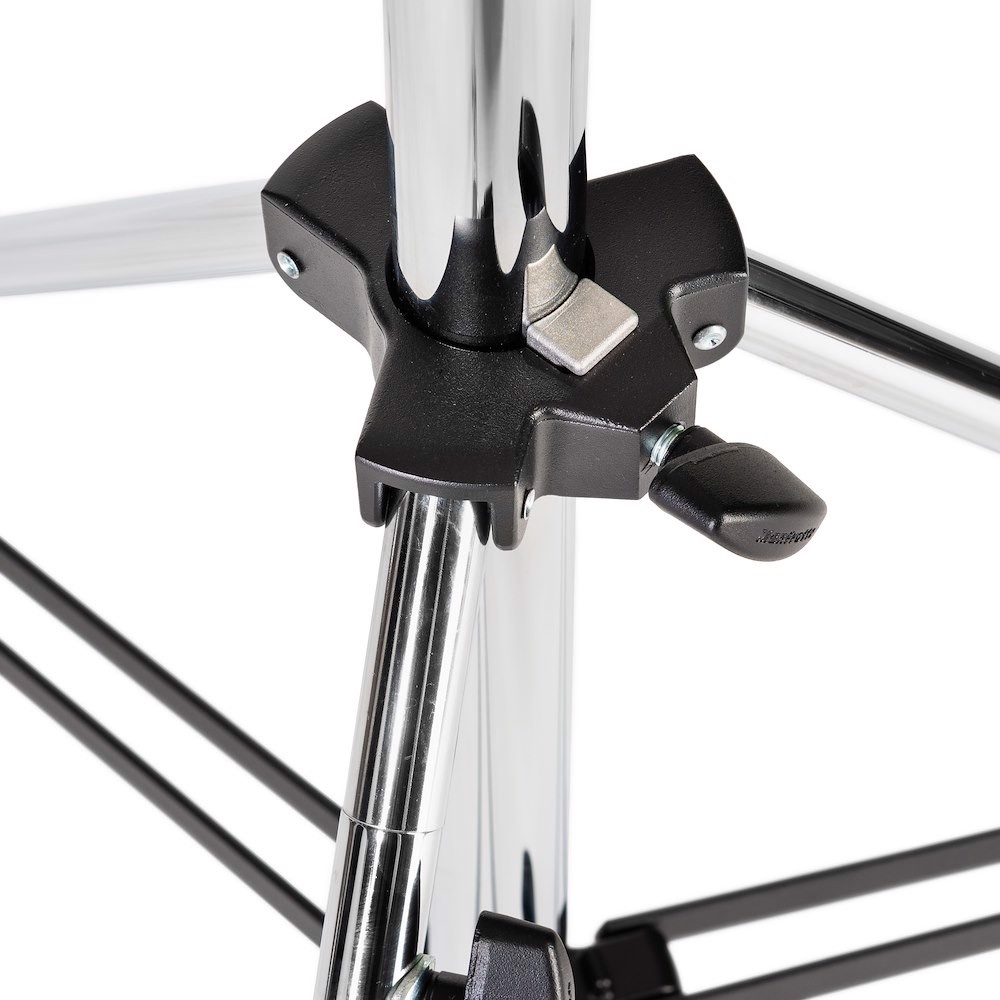 Manfrotto 126CSUAC Stativ Heavy Duty Silber mit Luftfederung 3