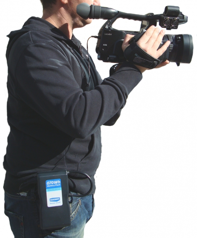 Blueshape MVBELT Belt Mount System mit Spannungswandler 2