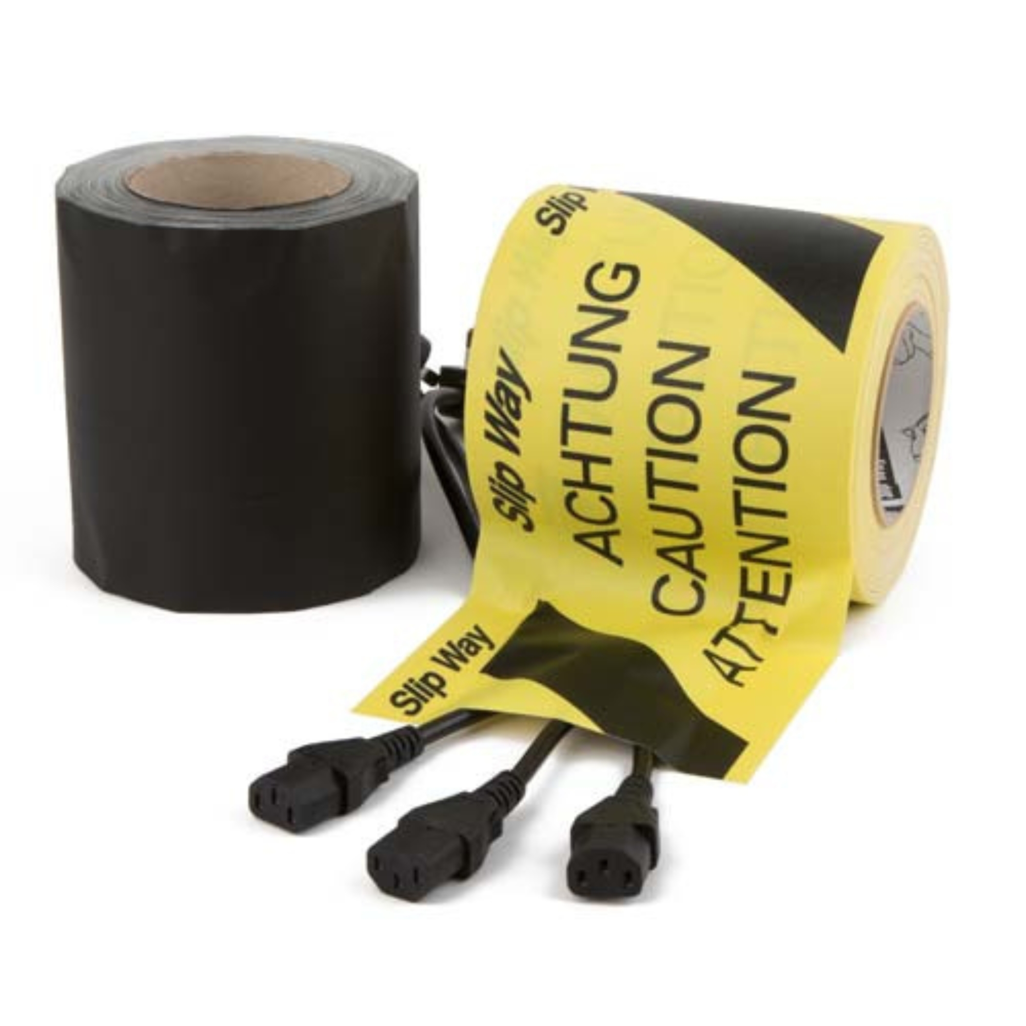 Le Mark Slipway™ Cable Cover 'Tunnel Tape' schwarz/gelb 2