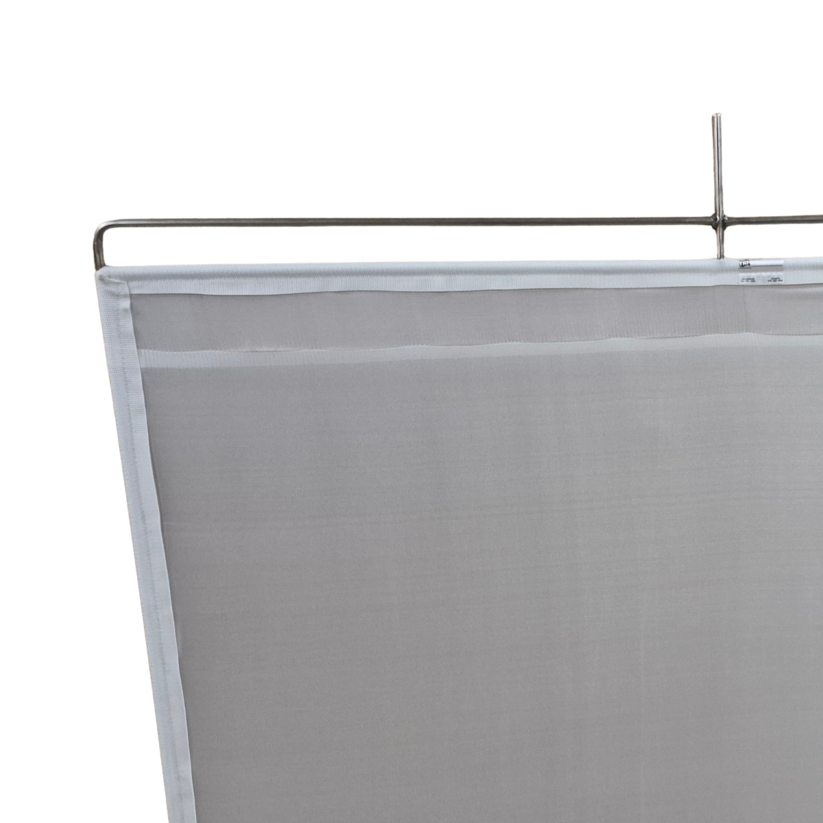 TRP Worldwide 48" x 48" (122 x 122cm) China Silk White (mit Naht!) 4