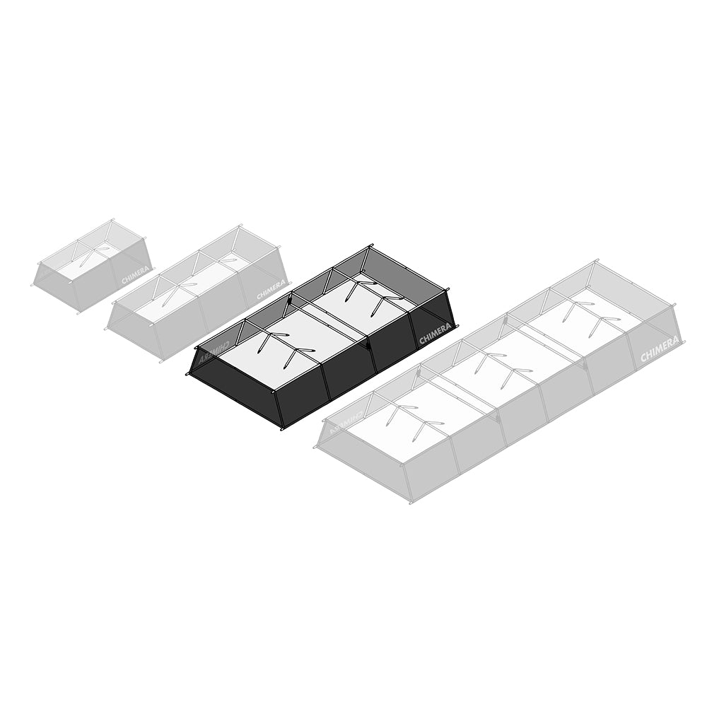 Chimera F2X Overhead Lightbank 10' x 20' (3.05 m x 6.10 m)  2