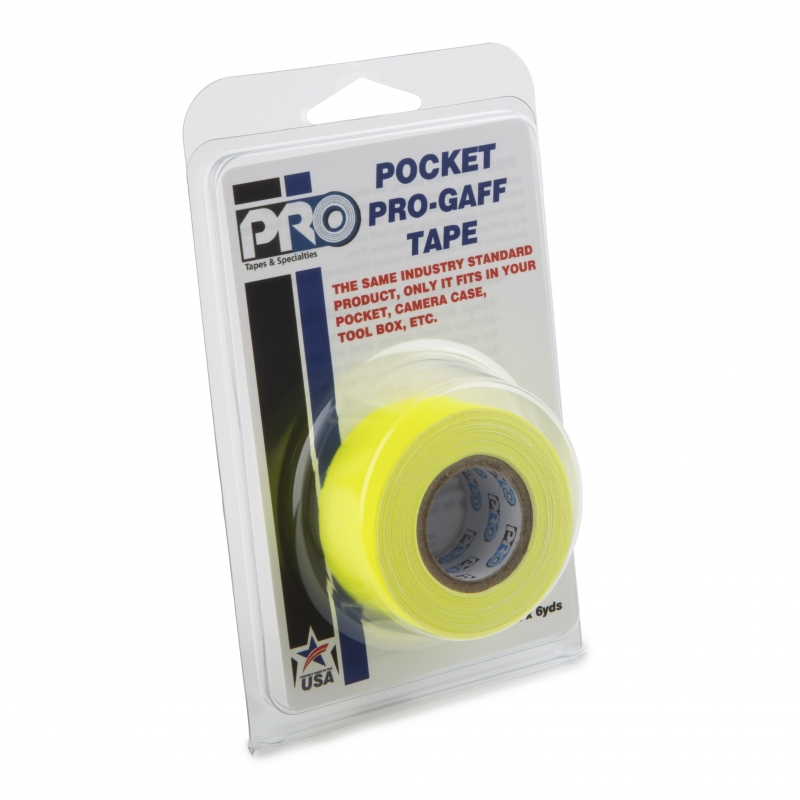 Pro Gaff™ Mini Gaffer Schwarzlichttape 24mm x 5.4 Meter 5